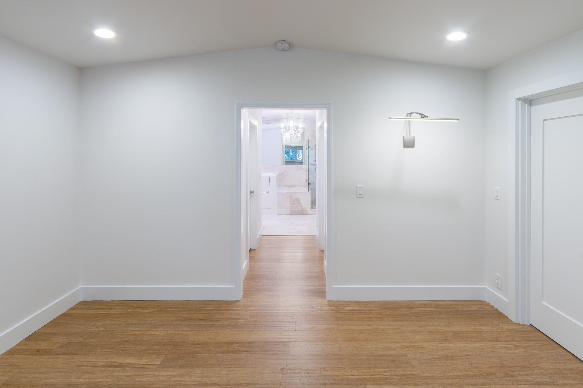 Bedroom opening to an en-suite bath