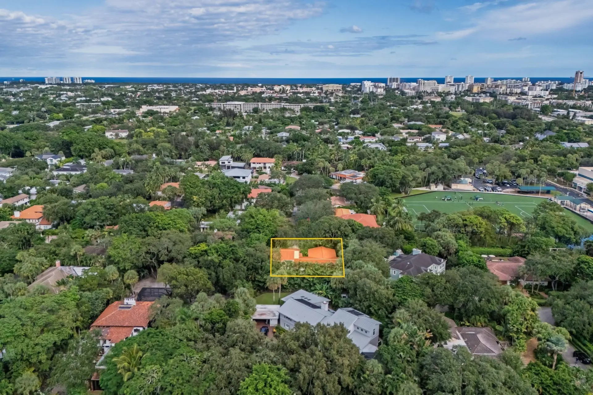 Aerial view of Boca Raton